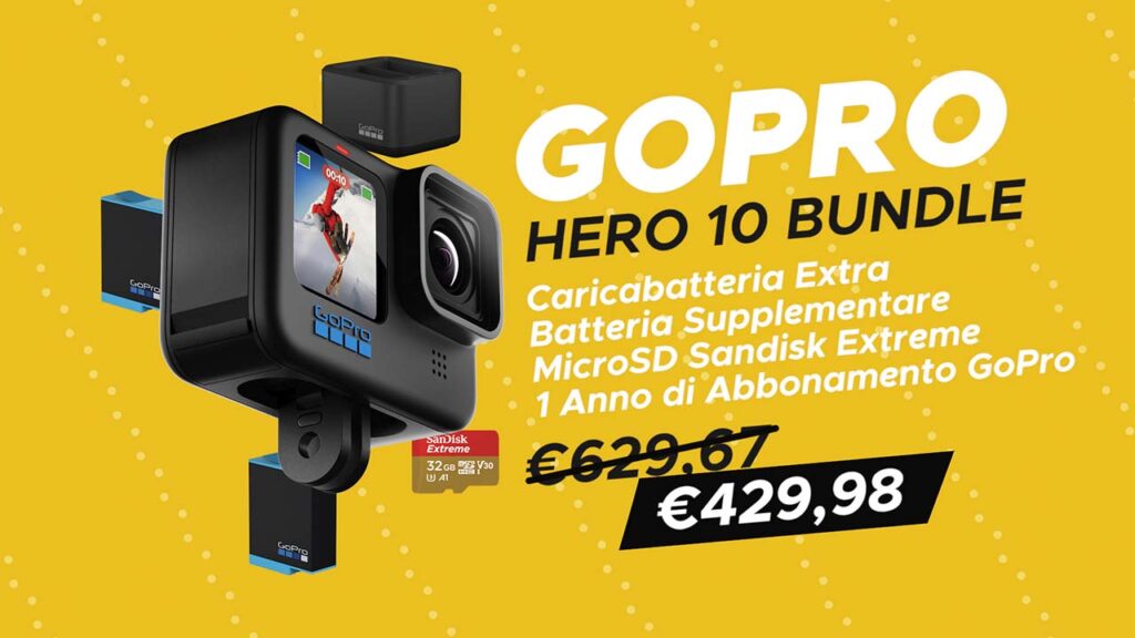 GoPro Hero 10 promo bundle