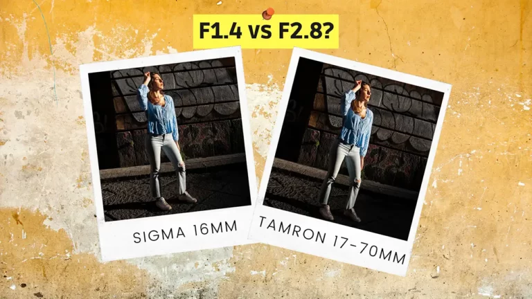 Tamron 17-70 F2.8 vs Sigma 16 F1.4