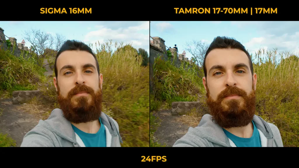 Vlog con Tamron 17-70 e Sigma 16