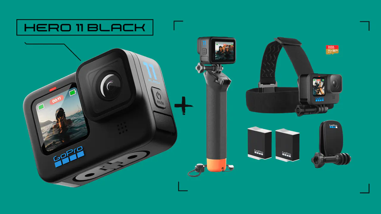 GoPro Hero 11 Black bundle accessori offerta