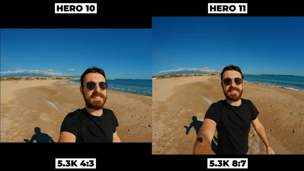 GoPro Hero 10 vs Hero 11 FOV e Stabilizzazione