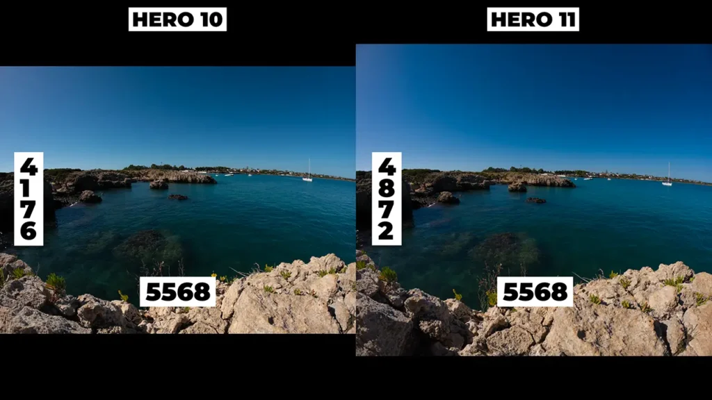 GoPro Hero 10 vs Hero 11 Foto