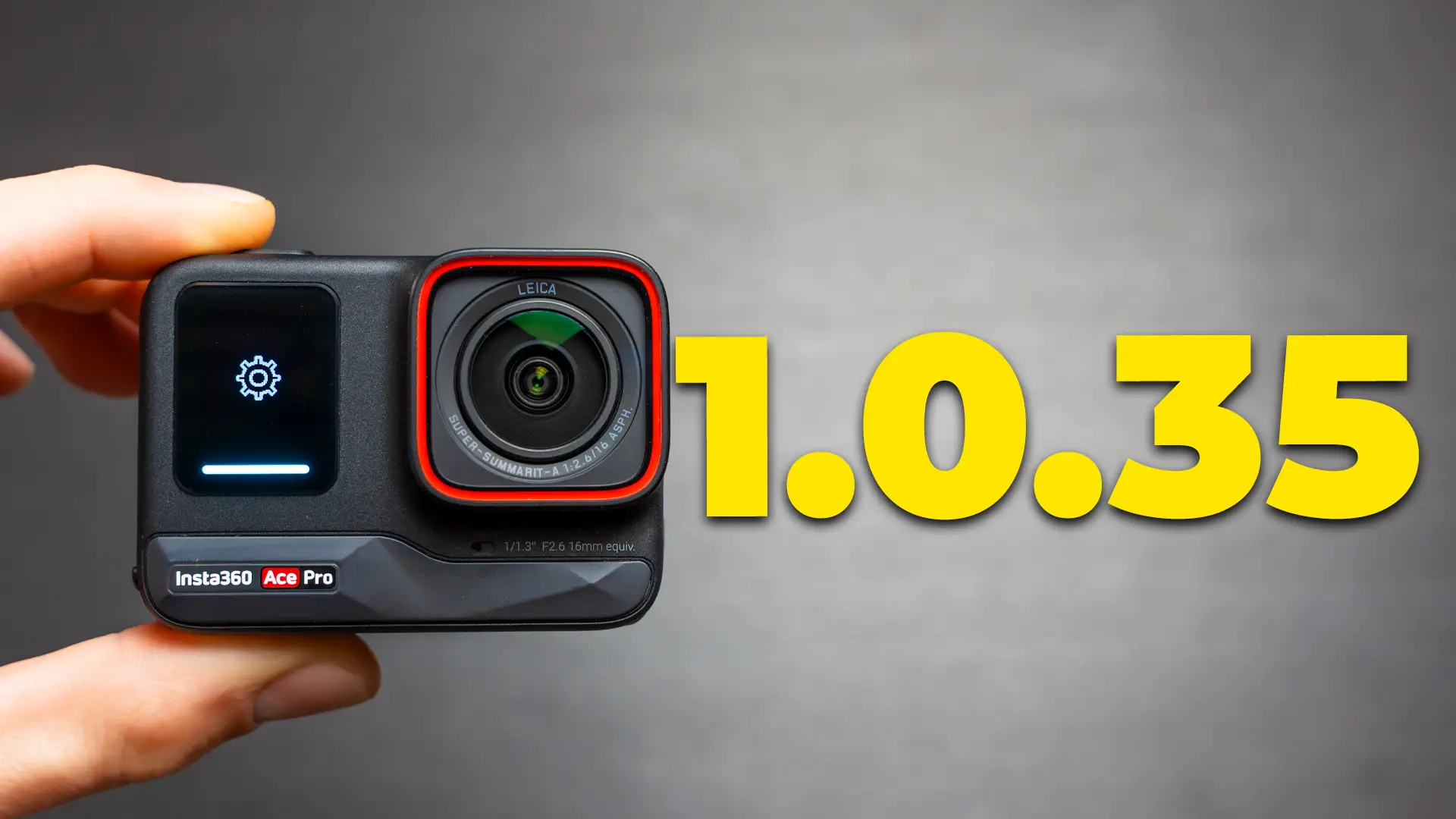 Mega aggiornamento firmware per la Insta360 Ace Pro