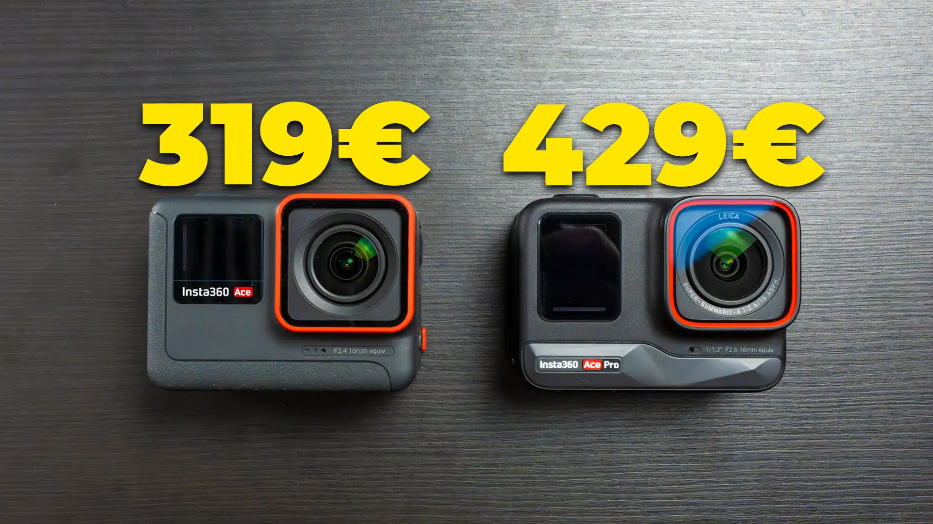 Insta360 Ace Pro ed Ace scendono di prezzo