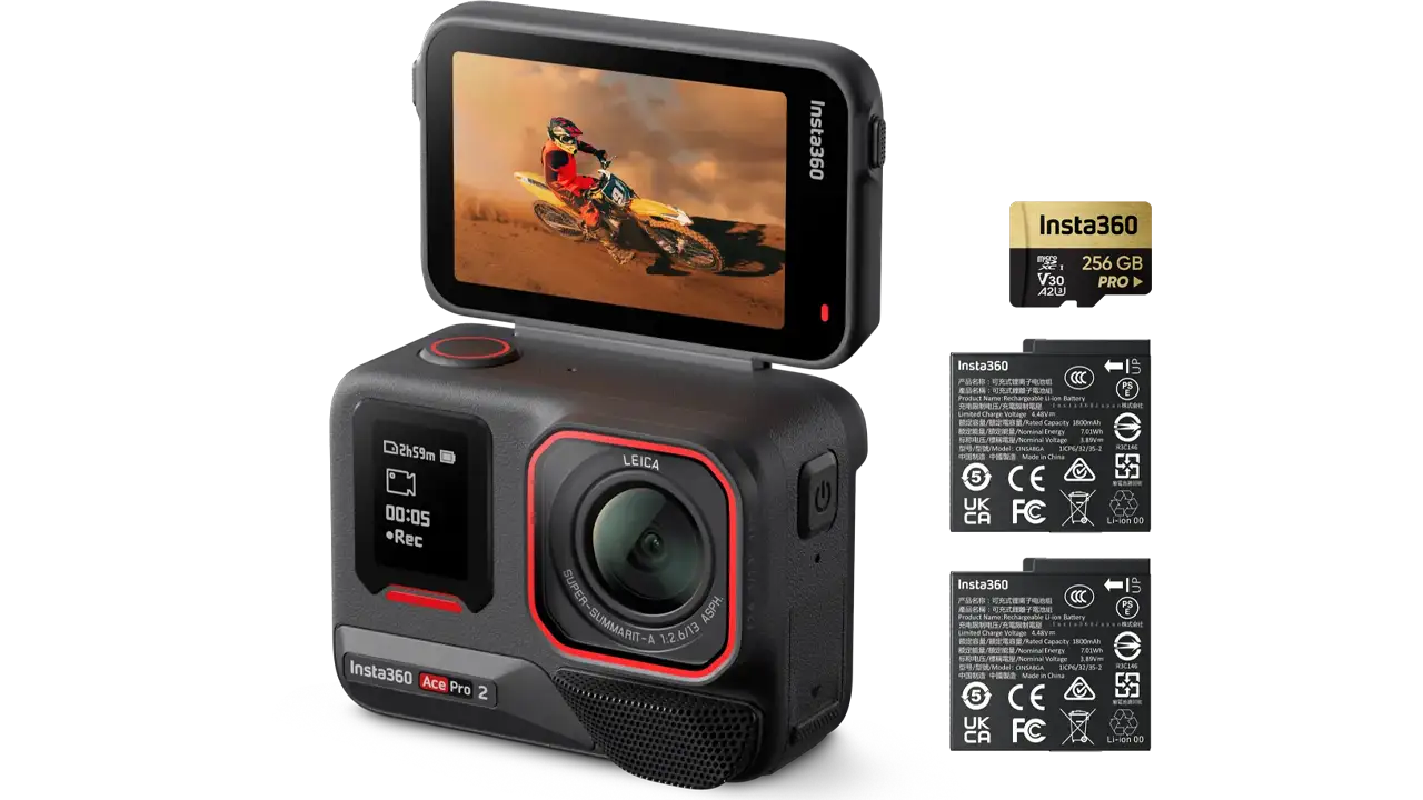 Insta360 Ace Pro 2 Promo con MicroSD 256GB