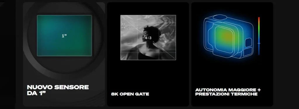 gopro mission 1 caratteristiche