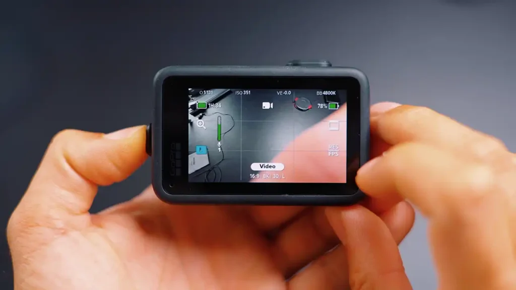 Display GoPro M1P