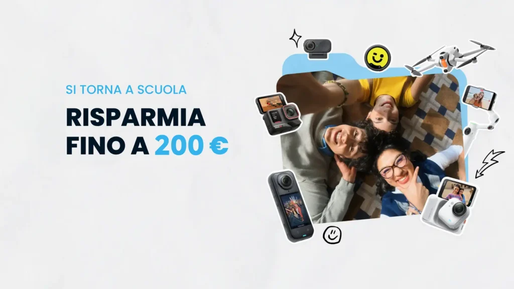 Sconti Insta360 Back to School 2026