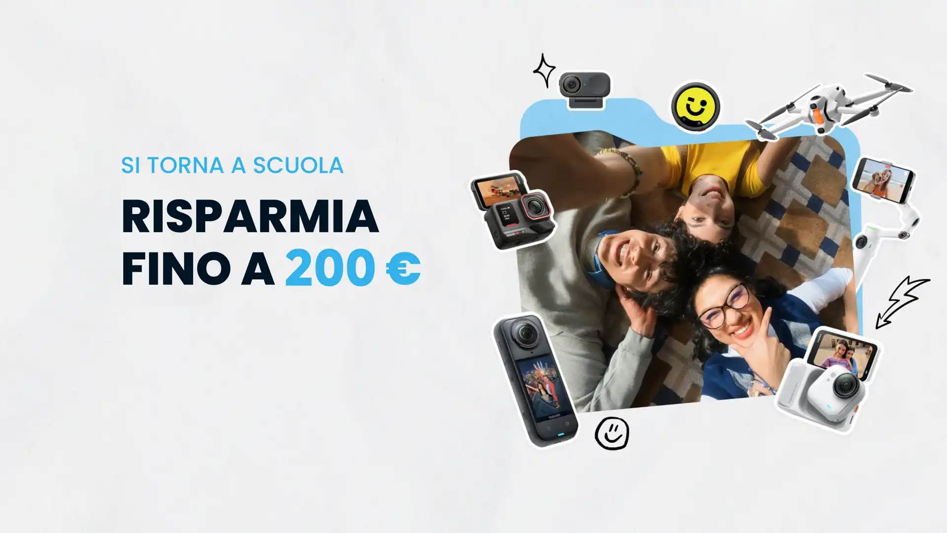 Sconti Insta360 Back to School 2026